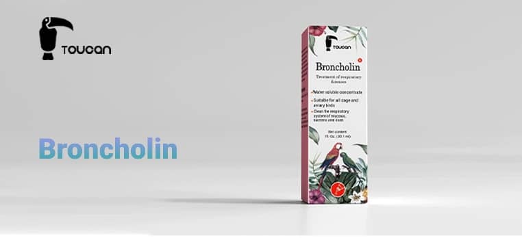 Toucan birds Broncholin drops